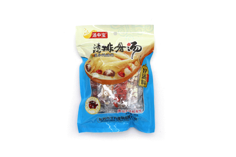 汤中宝煲汤料(清炖排骨) 70G
